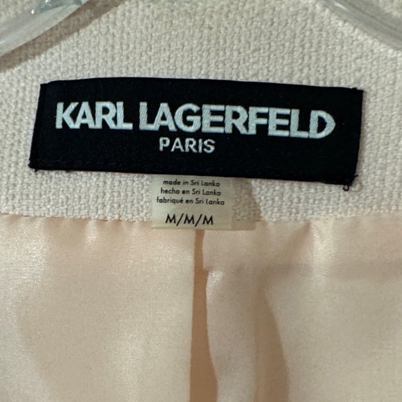 Karl Lagerfeld Light Pink Women's Blazer - Picture 3 of 5